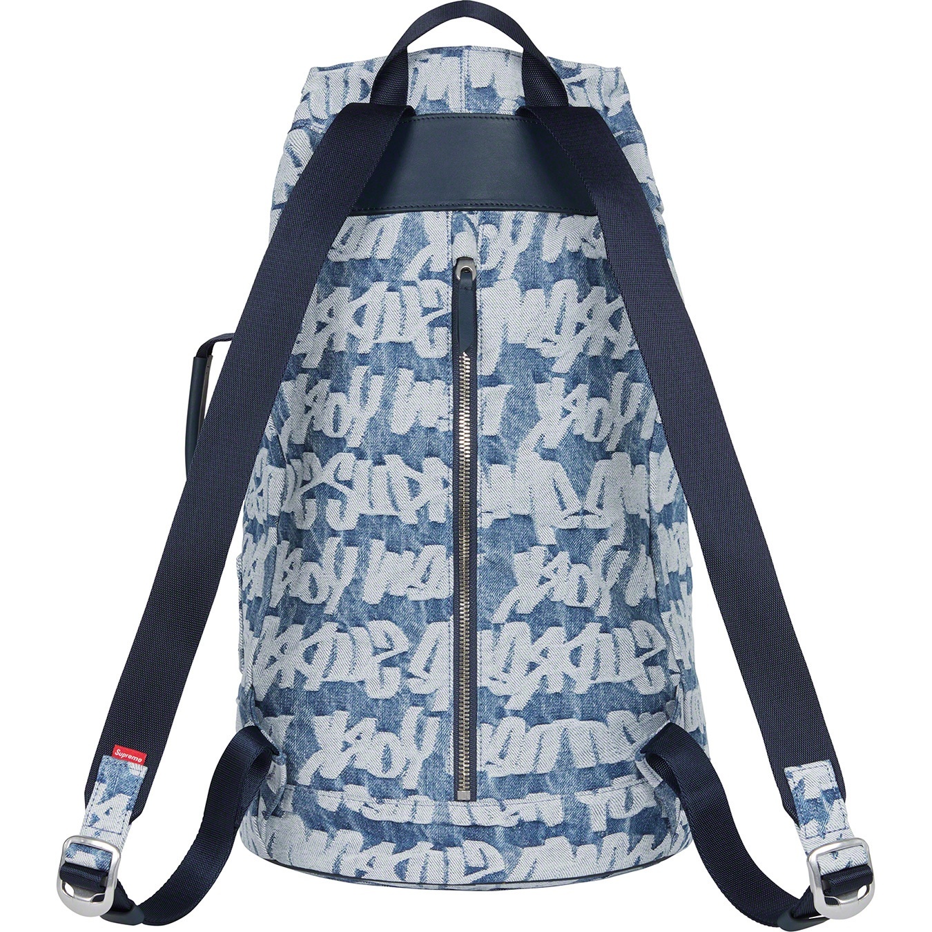 Fat Tip Jacquard Denim Backpack view 13